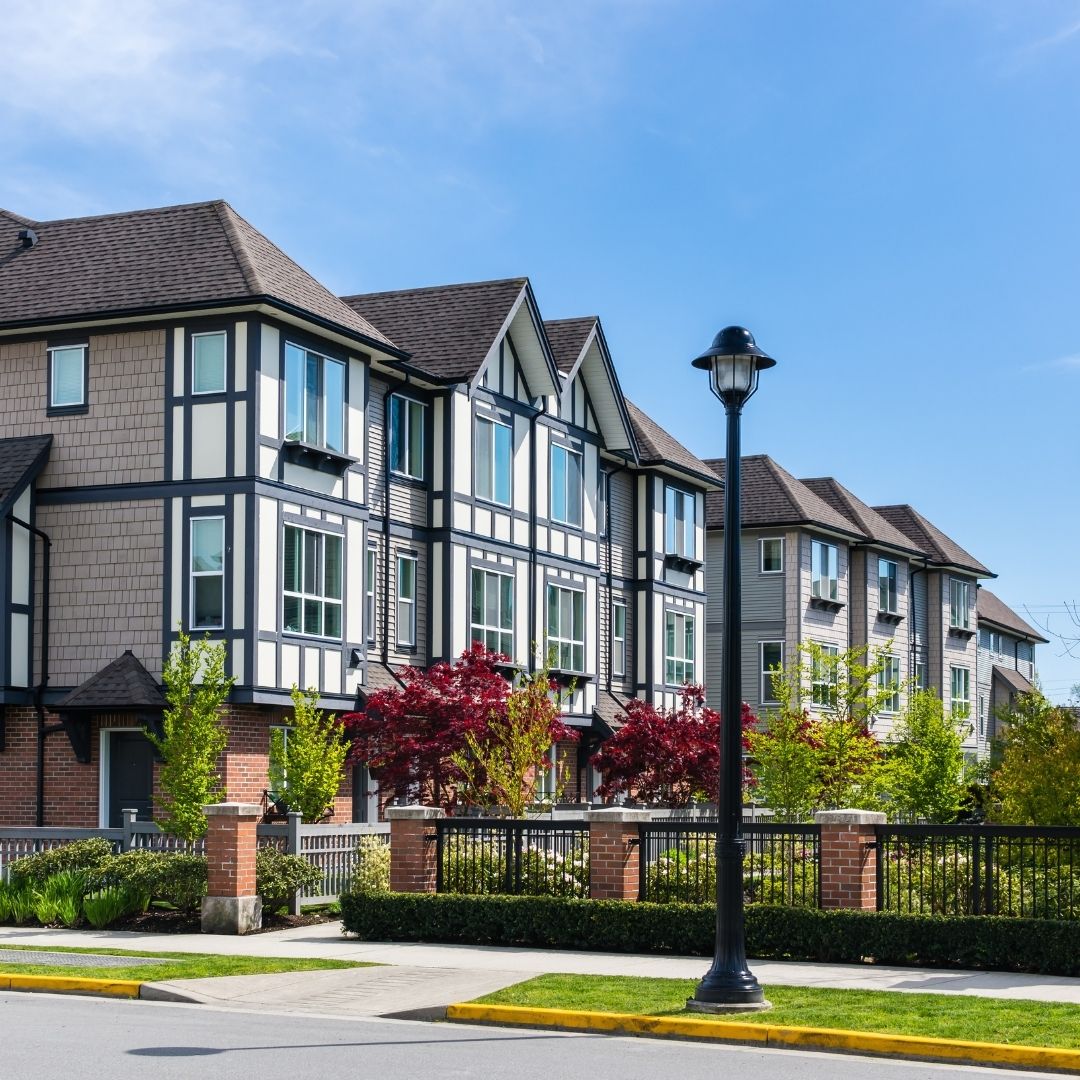 An apartment community.