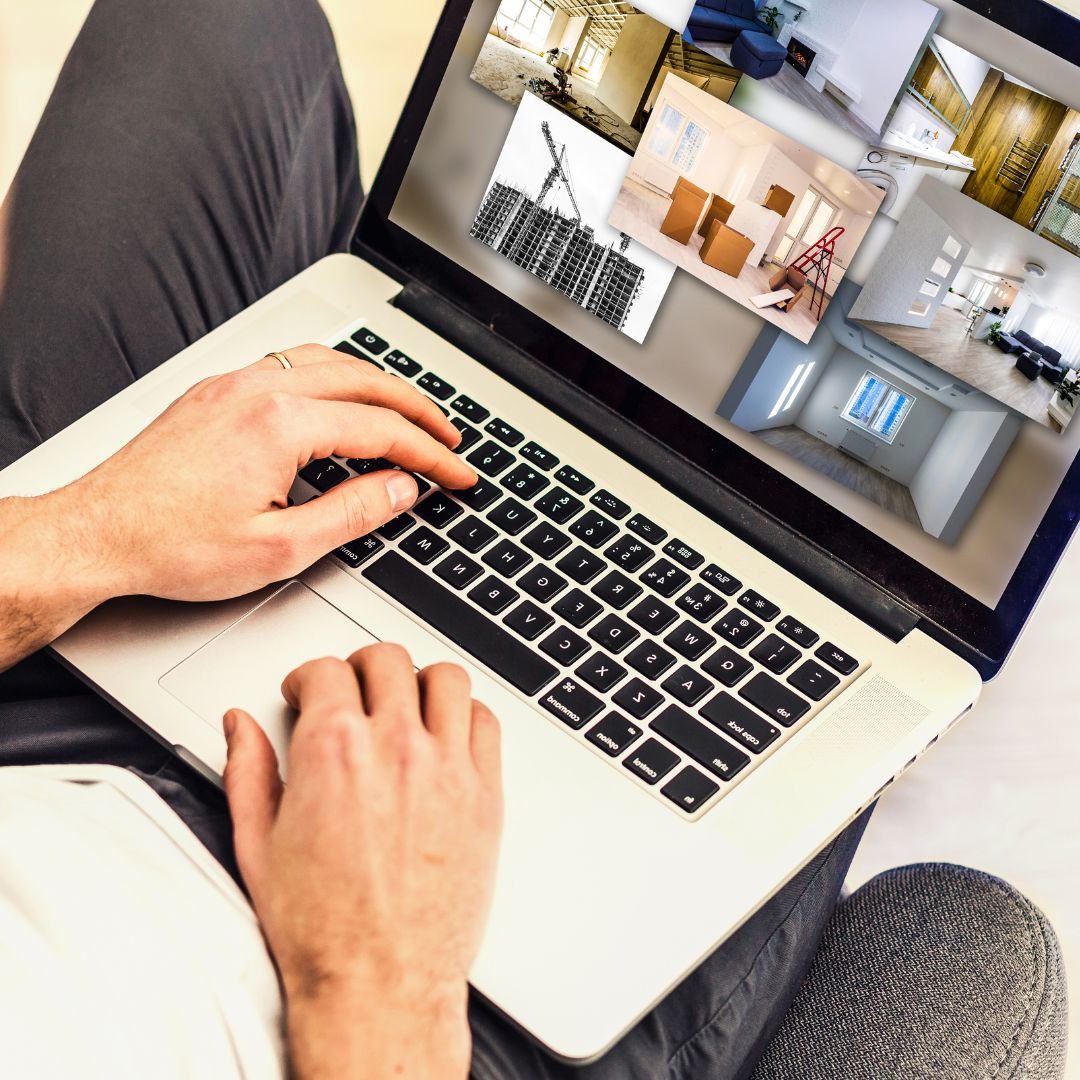 searching for apartments online