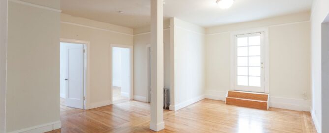 sunny empty apartment
