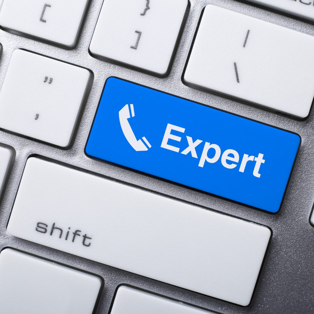 image of calling for an expert