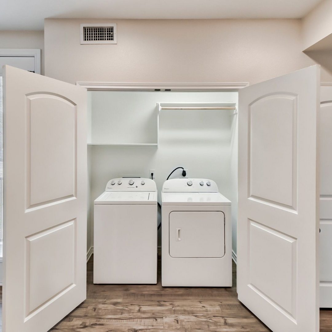 image of an in unit laundry