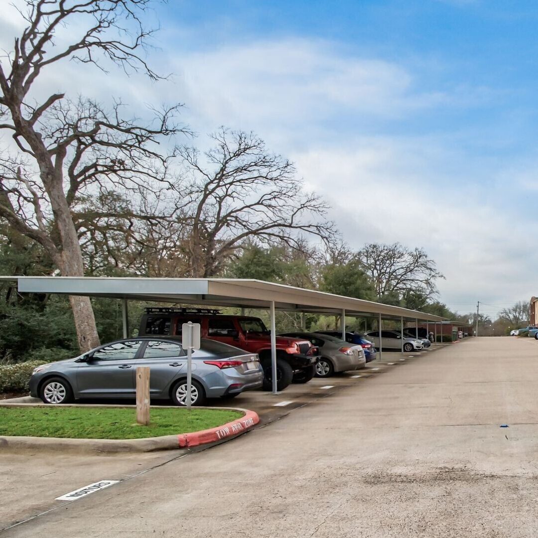 image of a car port