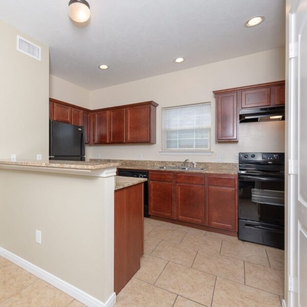 kitchen of an apartment for rent